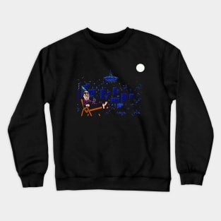 Fester's Quest - Alien Attack! Crewneck Sweatshirt